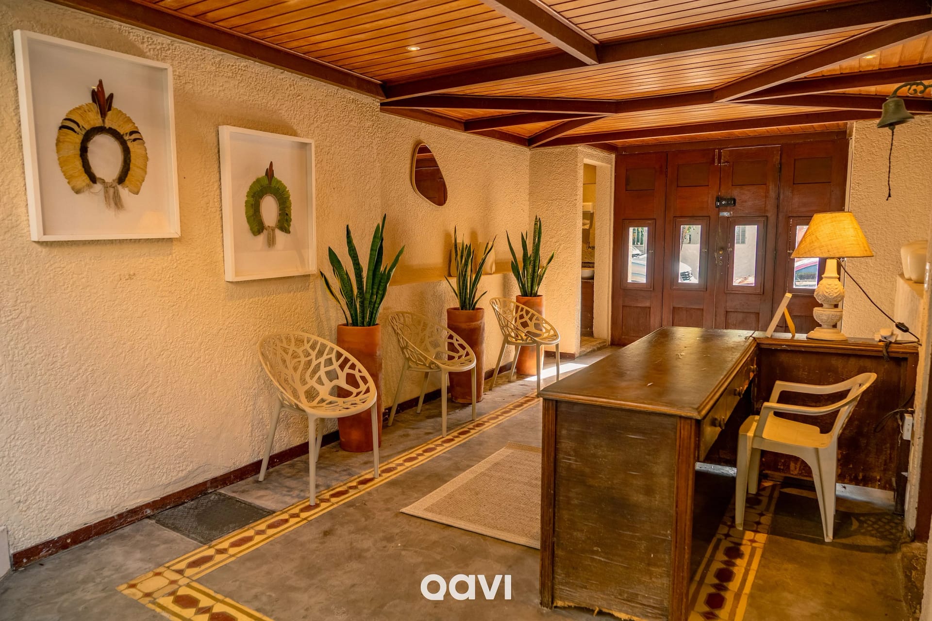 Lobby ou Recepção — Suíte Triplo Standard Almarina Pipa by QAVI