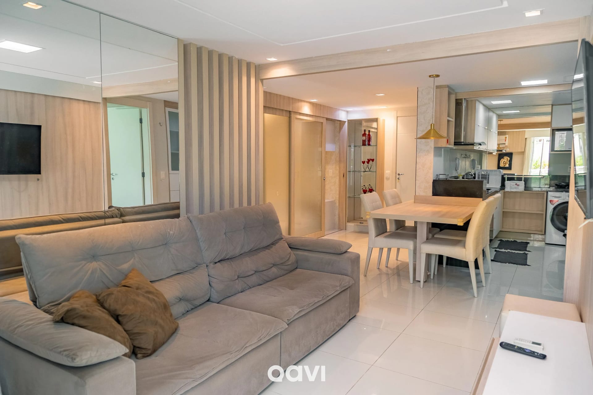 Living Room — In Mare Bali Flat Premium Maui by Qavi