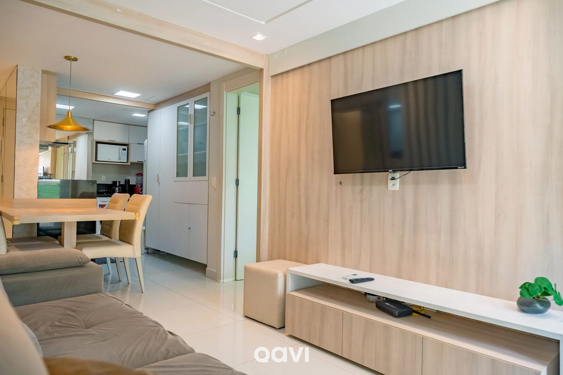 Living Room — In Mare Bali Flat Premium Maui by Qavi