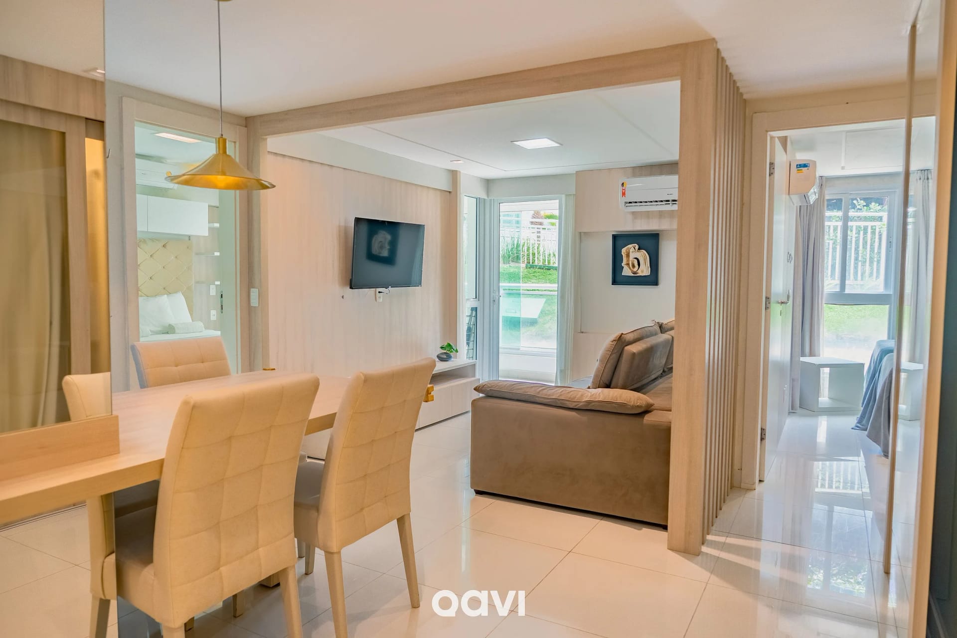 Living Room — In Mare Bali Flat Premium Maui by Qavi