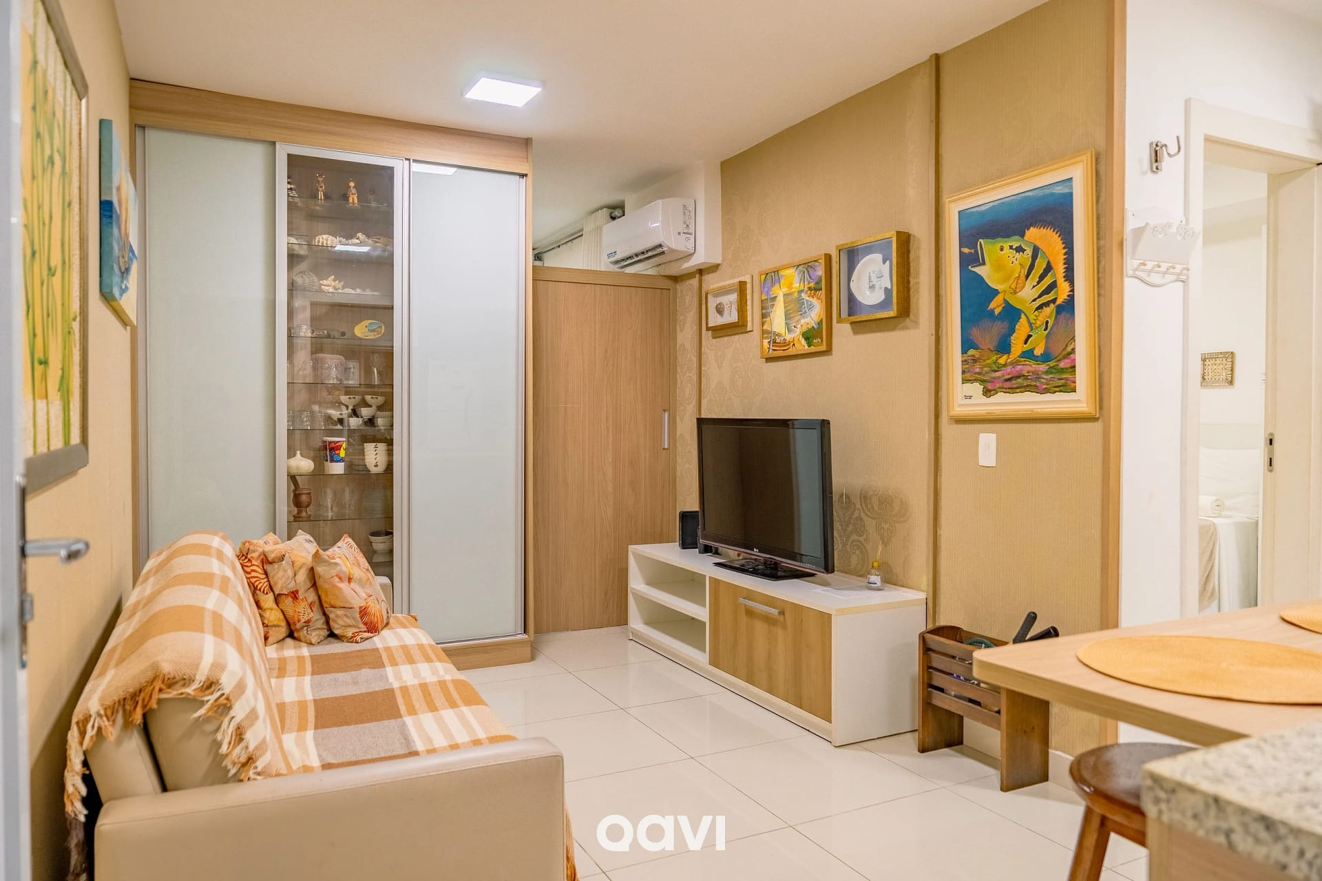Sala de Estar — Resort In Mare a Beira Mar em Cotovelo by Qavi