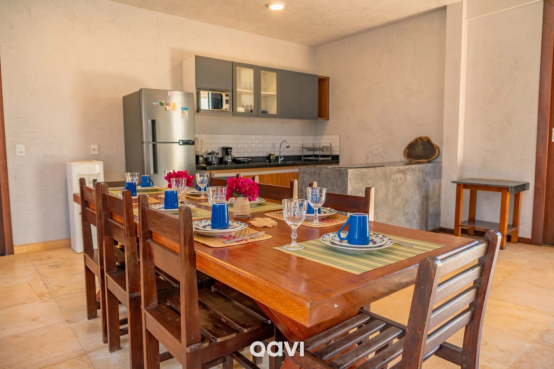 Cocina o kitnet — Villa Kaitei Casa em São Miguel do Gostoso by Qavi