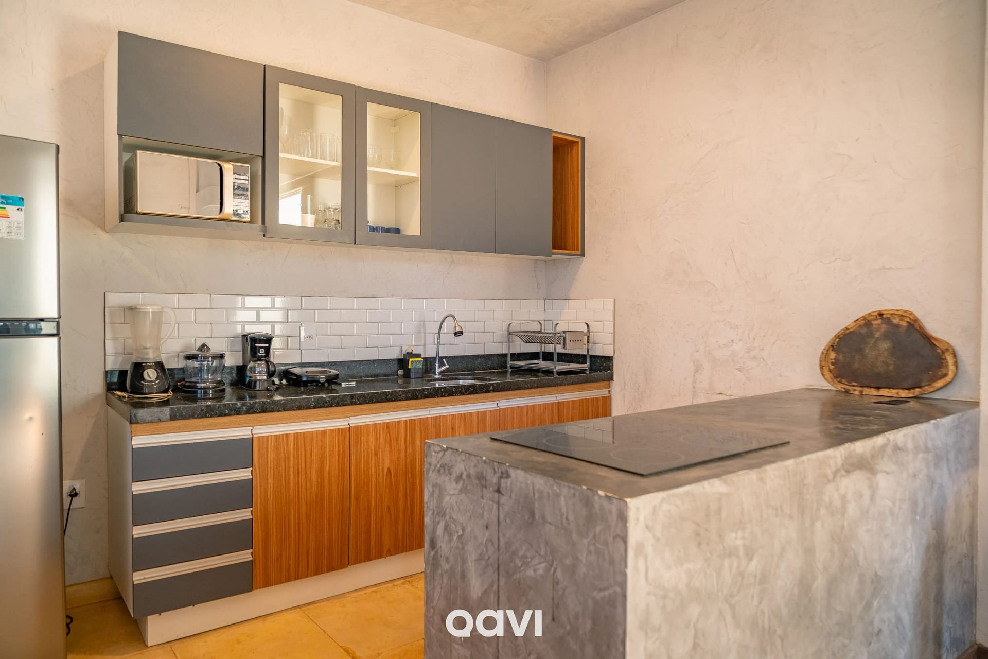 Cocina o kitnet — Villa Kaitei Casa em São Miguel do Gostoso by Qavi