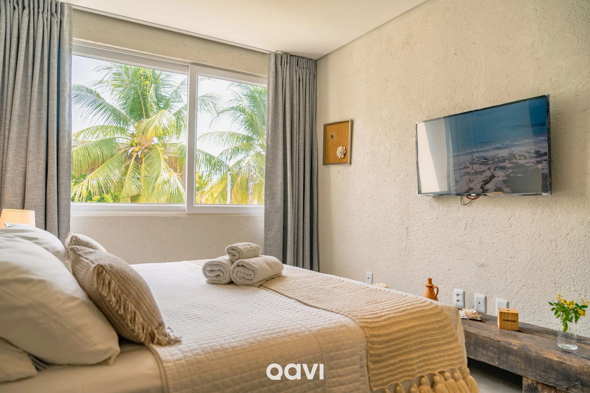 Dormitorio — Casa com Piscina Cond Beira-Mar Milagres Qavi