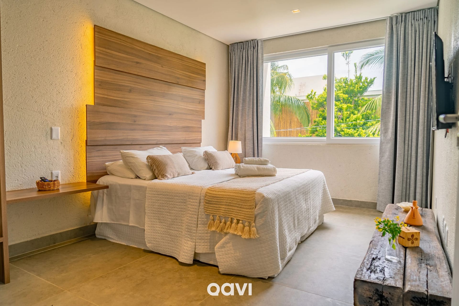 Dormitorio — Casa com Piscina Cond Beira-Mar Milagres Qavi