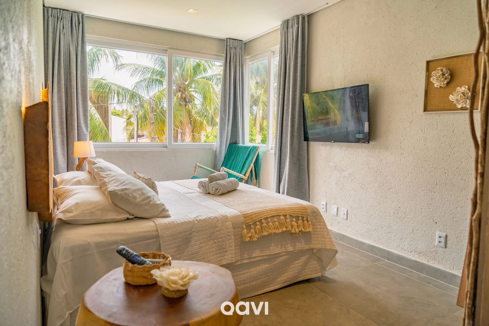 Dormitorio — Casa com Piscina Cond Beira-Mar Milagres Qavi