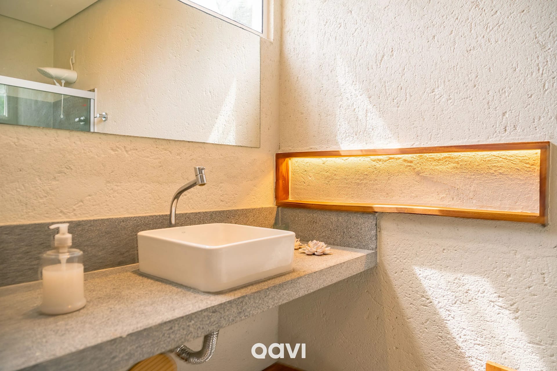 Baño — Casa com Piscina Cond Beira-Mar Milagres Qavi