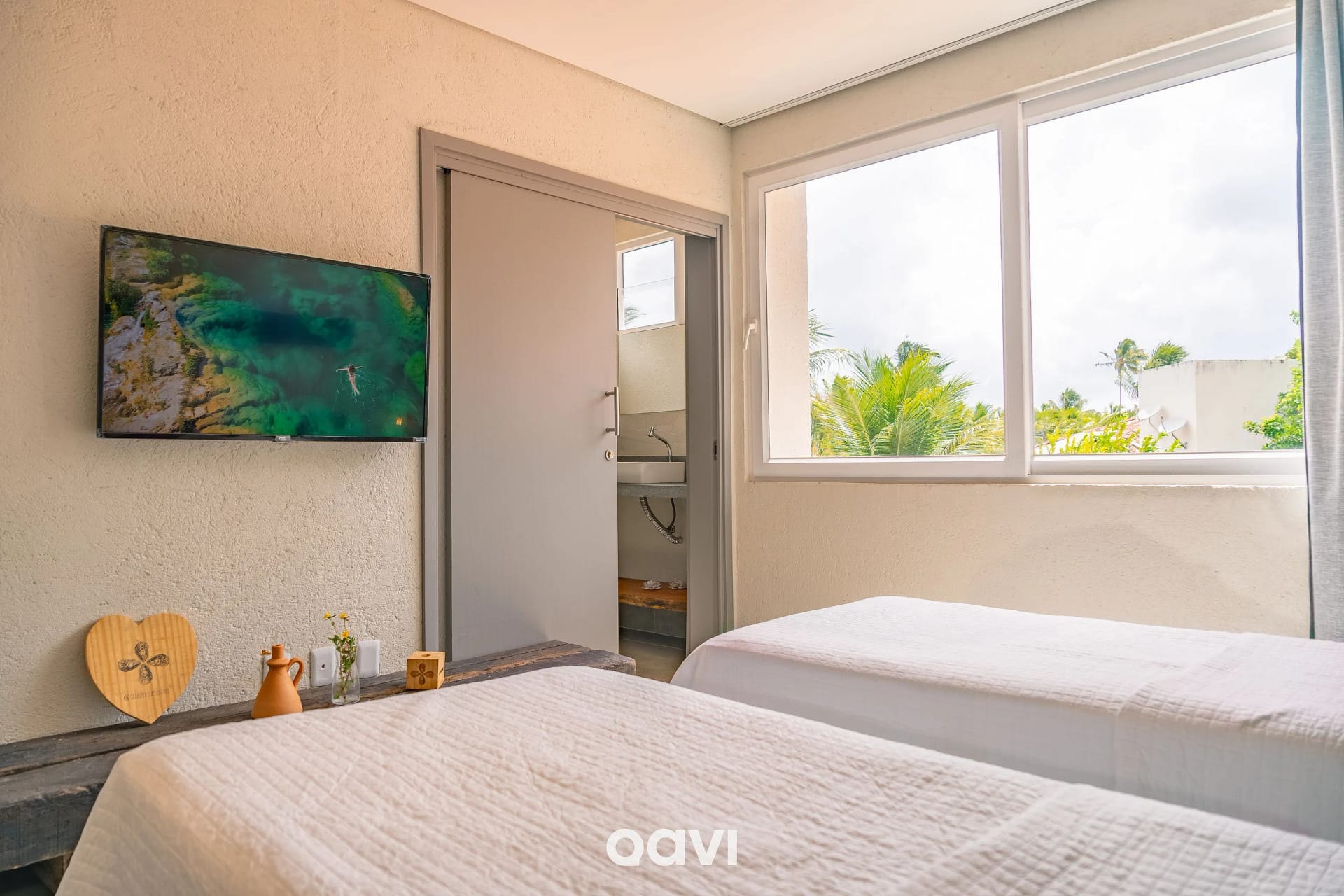 Dormitorio — Casa com Piscina Cond Beira-Mar Milagres Qavi