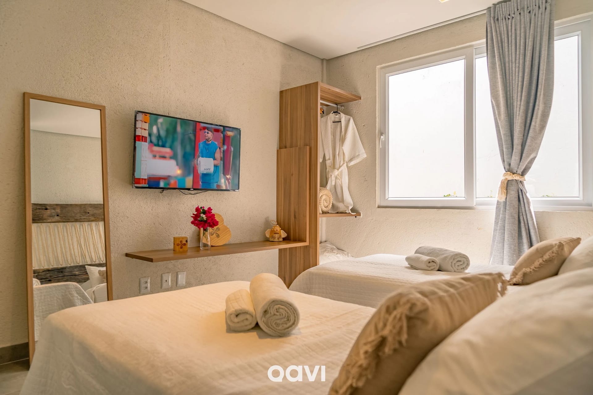 Dormitorio — Casa com Piscina Cond Beira-Mar Milagres Qavi