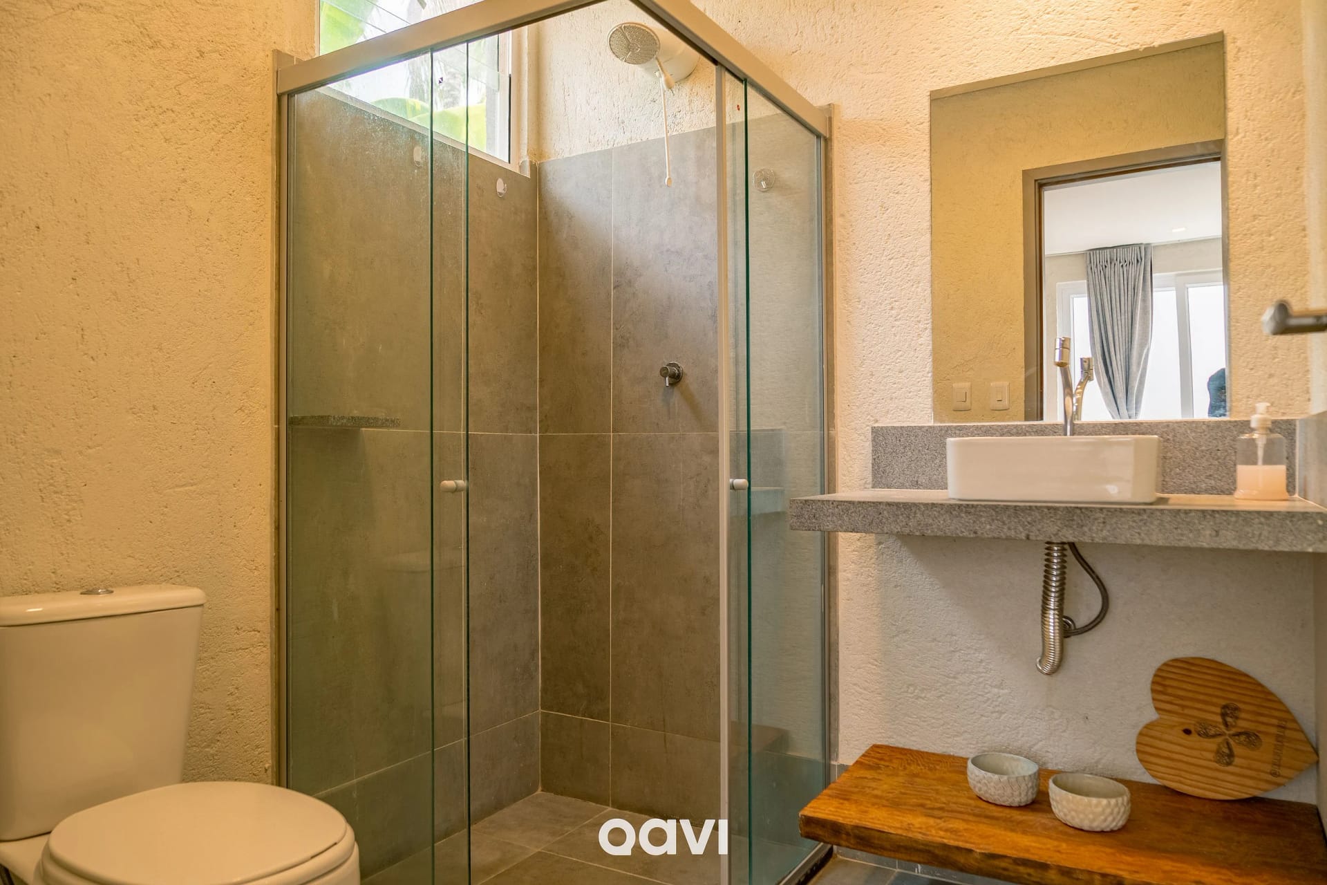 Cuarto de baño — Casa com Piscina Cond Beira-Mar Milagres Qavi