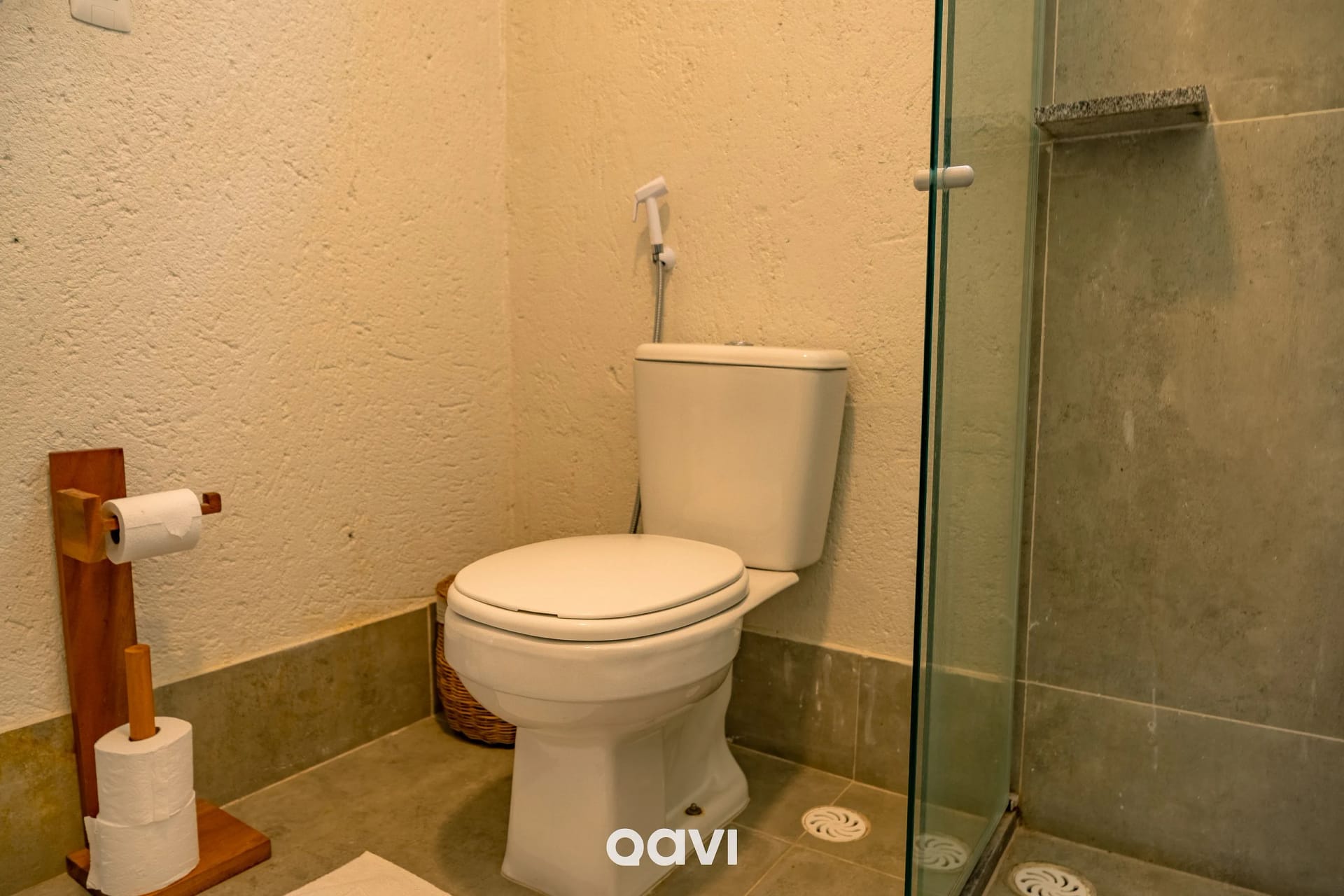 Cuarto de baño — Casa com Piscina Cond Beira-Mar Milagres Qavi