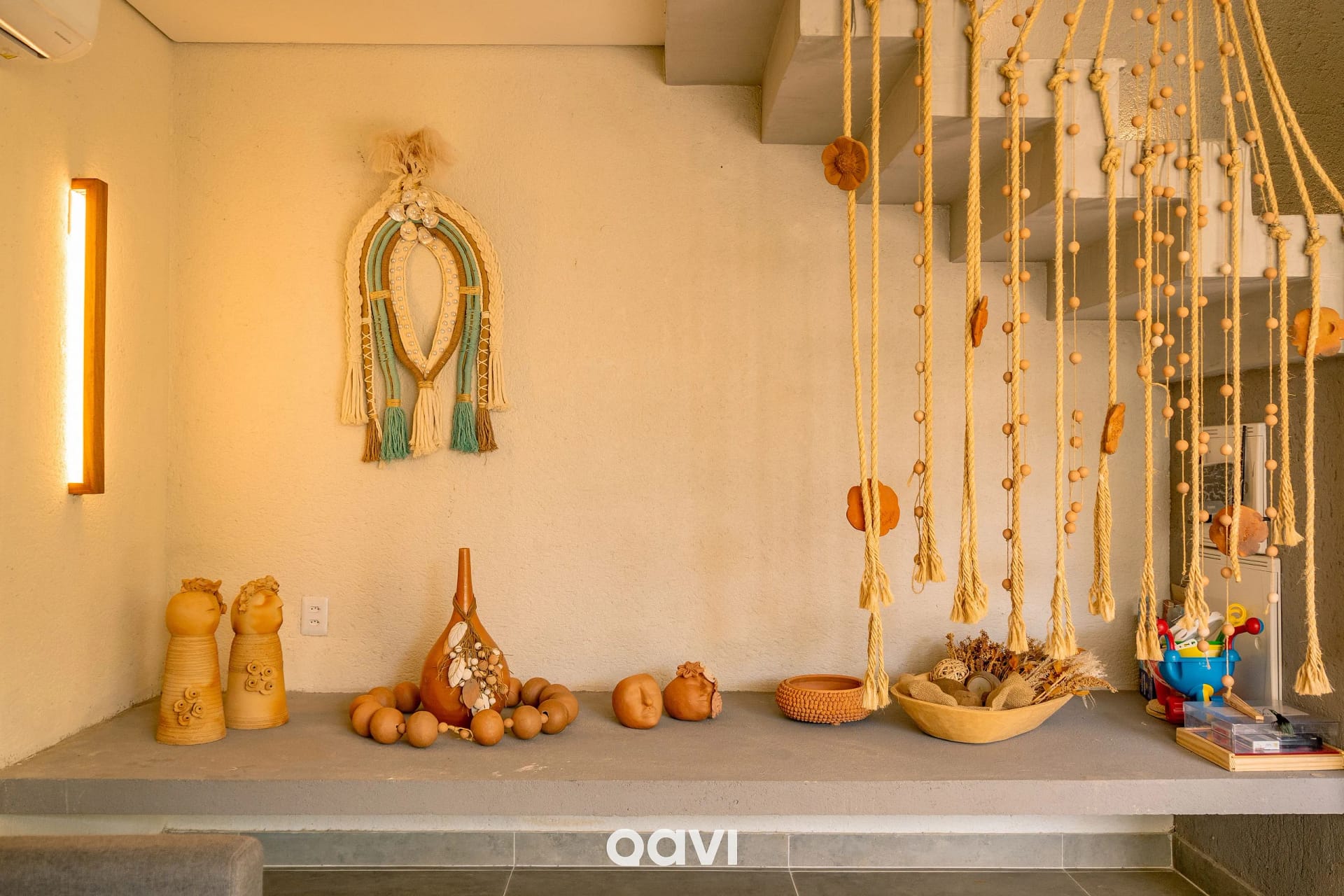 Sala de Estar — Casa com Piscina Cond Beira-Mar Milagres Qavi