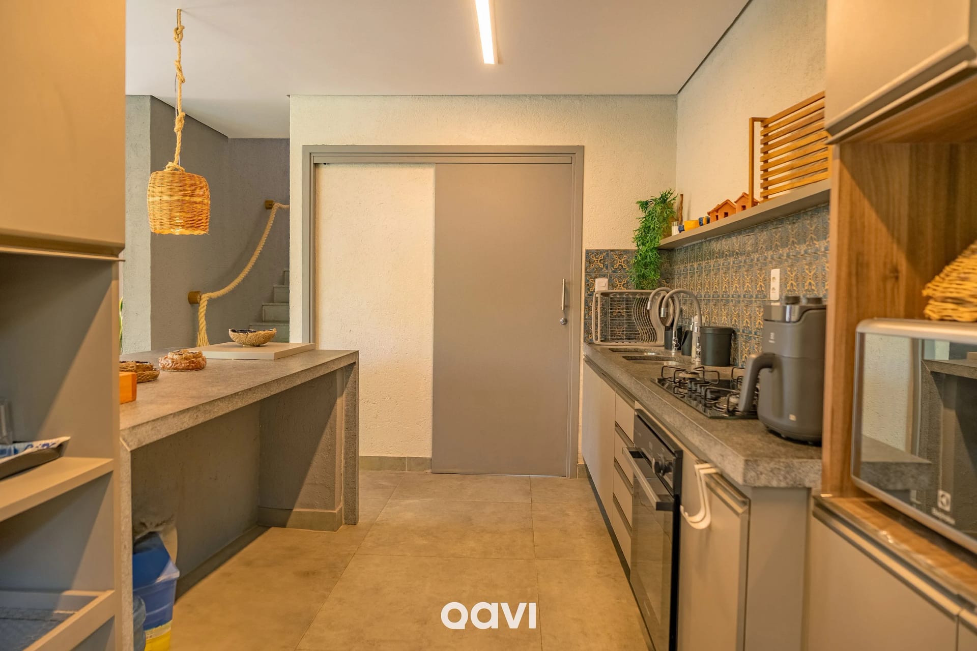 Cocina o kitnet — Casa com Piscina Cond Beira-Mar Milagres Qavi
