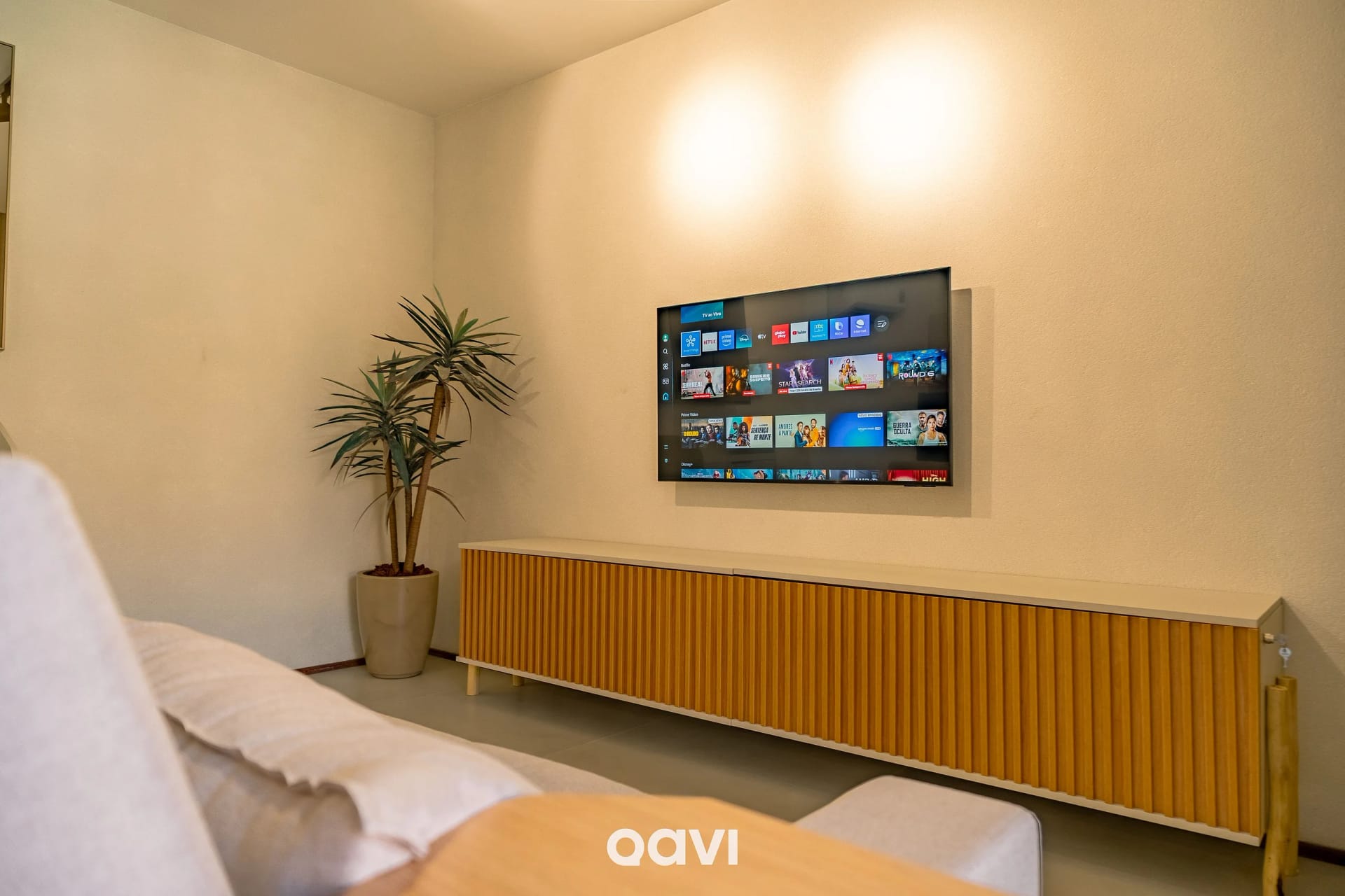 Sala de Estar — Apartamento Design Naay Tatuamunha by Qavi