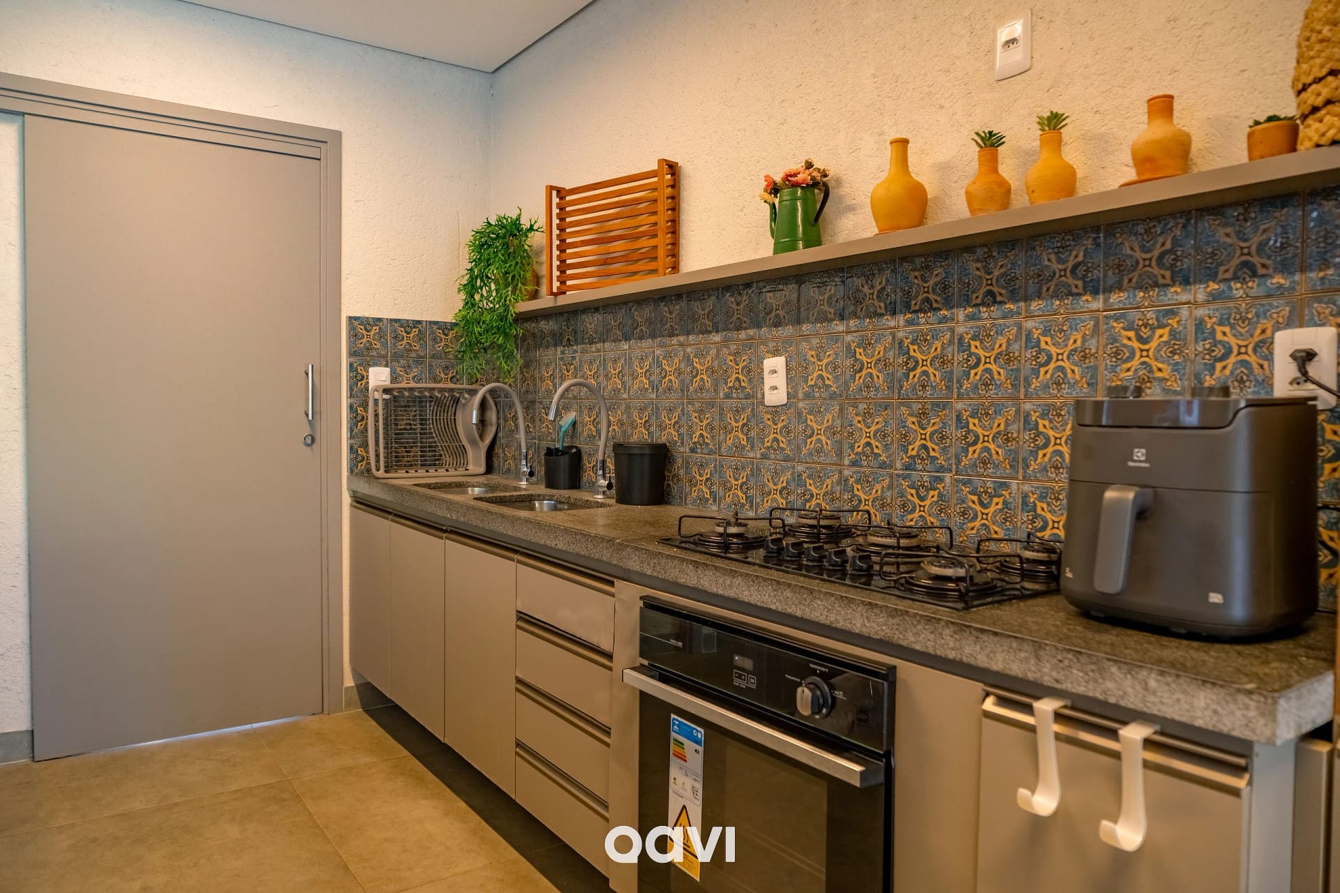 Cozinha ou kitnet — Casa com Piscina em Cond Beira Mar Milagres Qavi