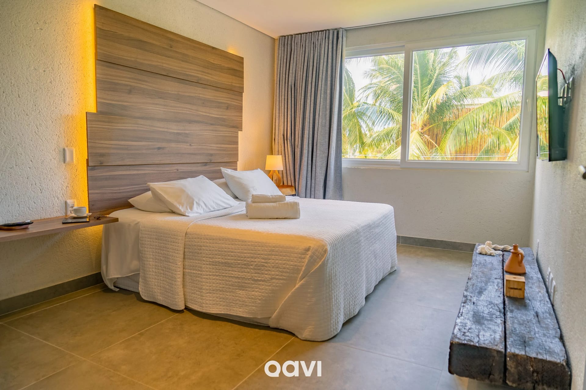 Quarto — Casa com Piscina em Cond Beira Mar Milagres Qavi
