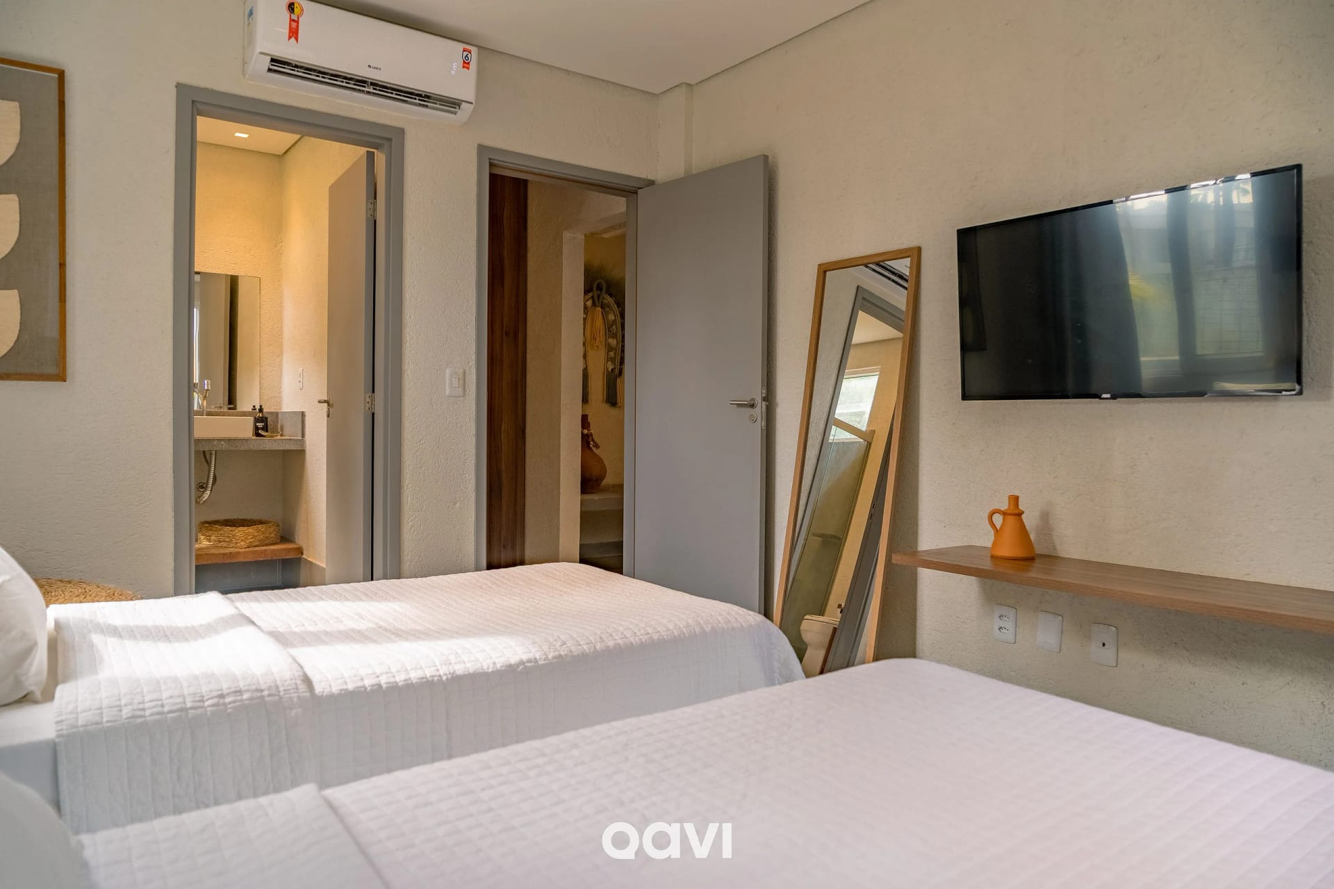 Quarto — Casa com Piscina em Cond Beira Mar Milagres Qavi