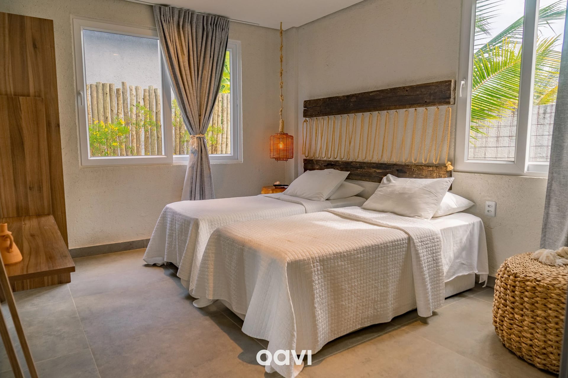 Quarto — Casa com Piscina em Cond Beira Mar Milagres Qavi