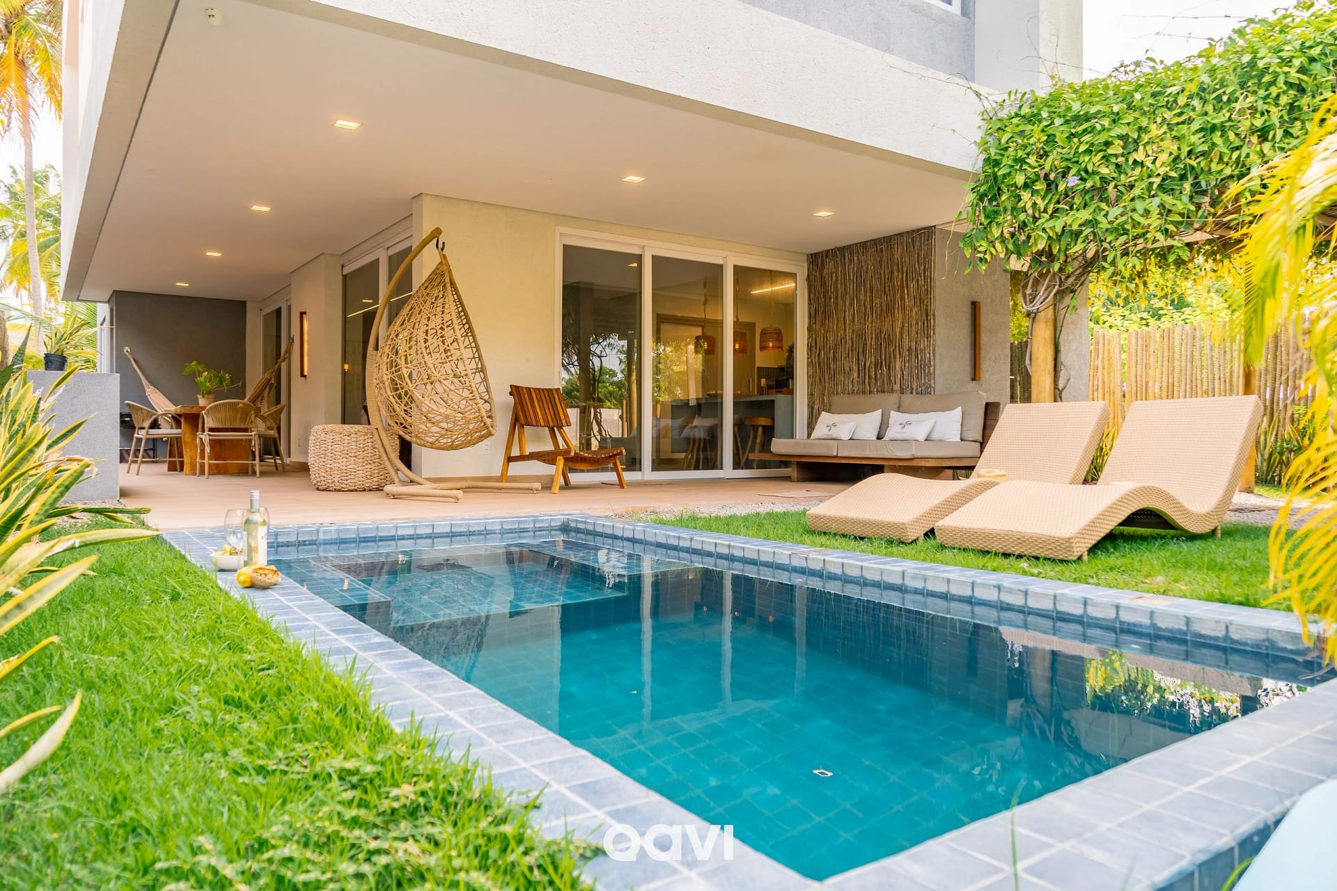 Piscina — Casa com Piscina em Cond Beira Mar Milagres Qavi