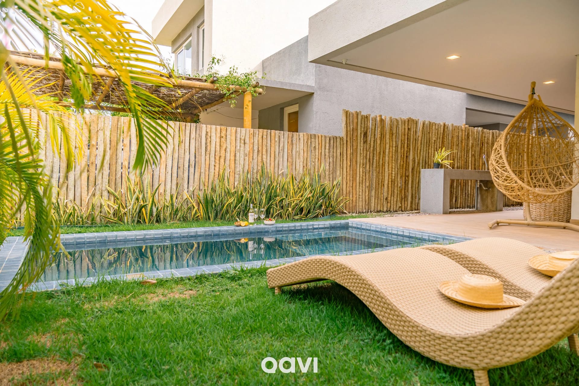 Piscina — Casa com Piscina em Cond Beira Mar Milagres Qavi