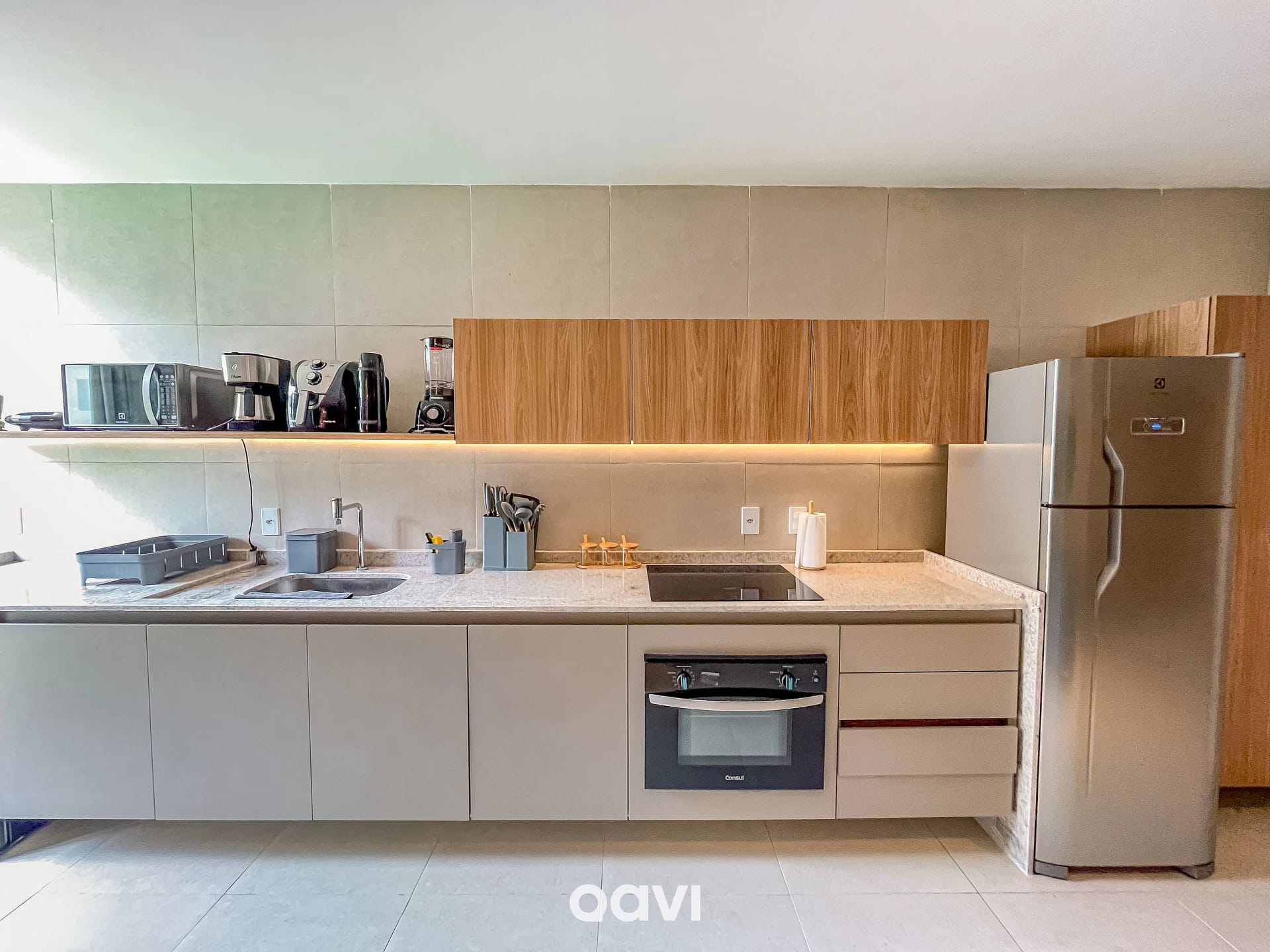 Cocina o kitnet — Apartamento Manah Villa Boutique Milagres by Qavi