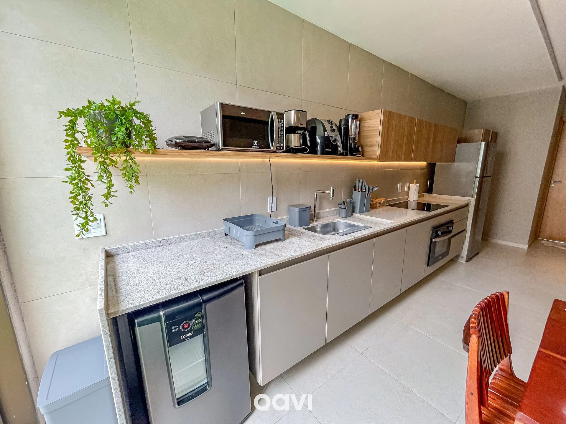 Cocina o kitnet — Apartamento Manah Villa Boutique Milagres by Qavi