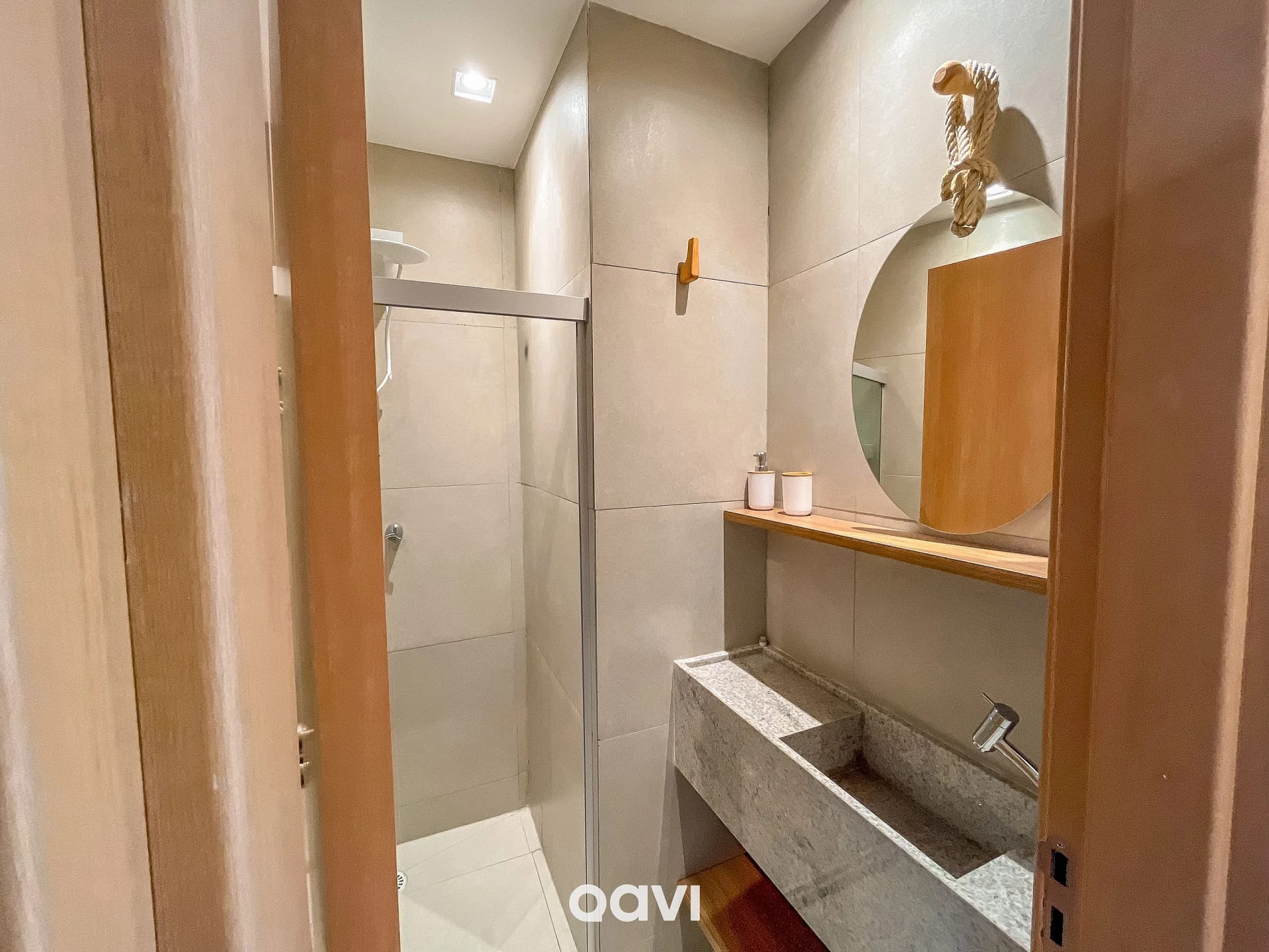 Baño — Apartamento Manah Villa Boutique Milagres by Qavi