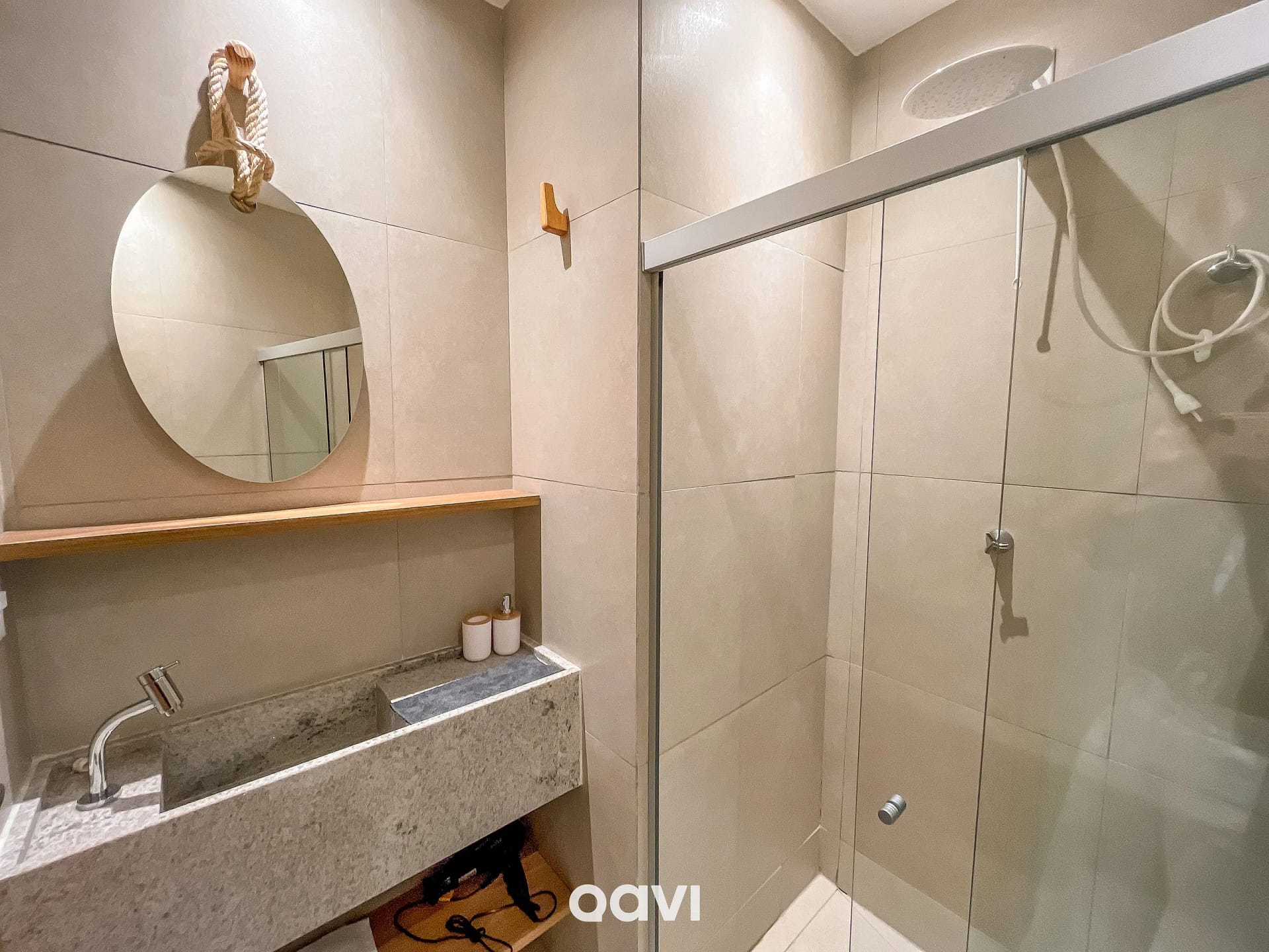 Baño — Apartamento Manah Villa Boutique Milagres by Qavi