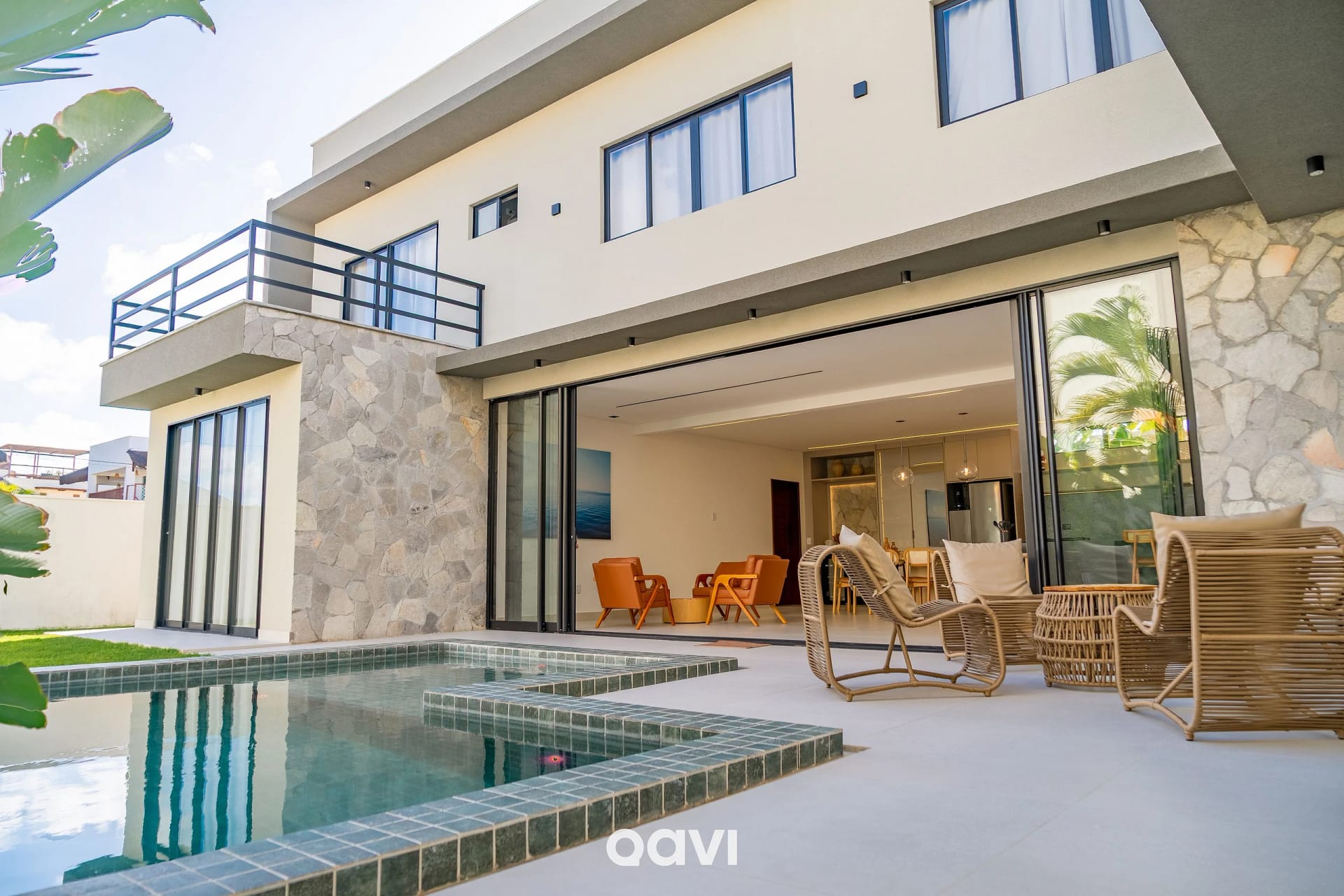 Swimming pool — Casa Luxo com Piscina e Jacuzzi em Gostoso by Qavi
