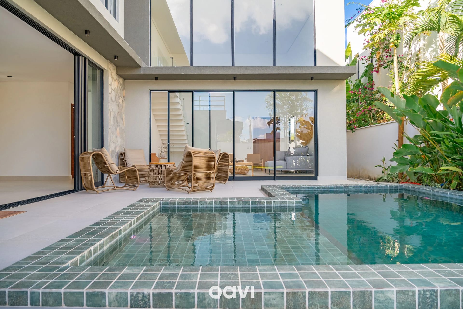 Swimming pool — Casa Luxo com Piscina e Jacuzzi em Gostoso by Qavi