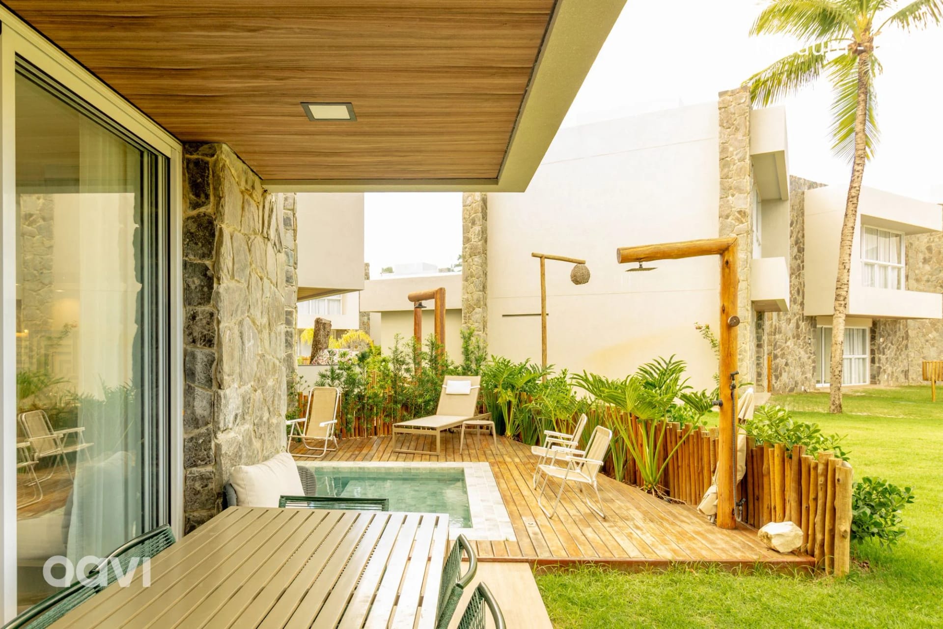 Balcony / Terrace — Casa Anamá em condomínio Naluum by Qavi