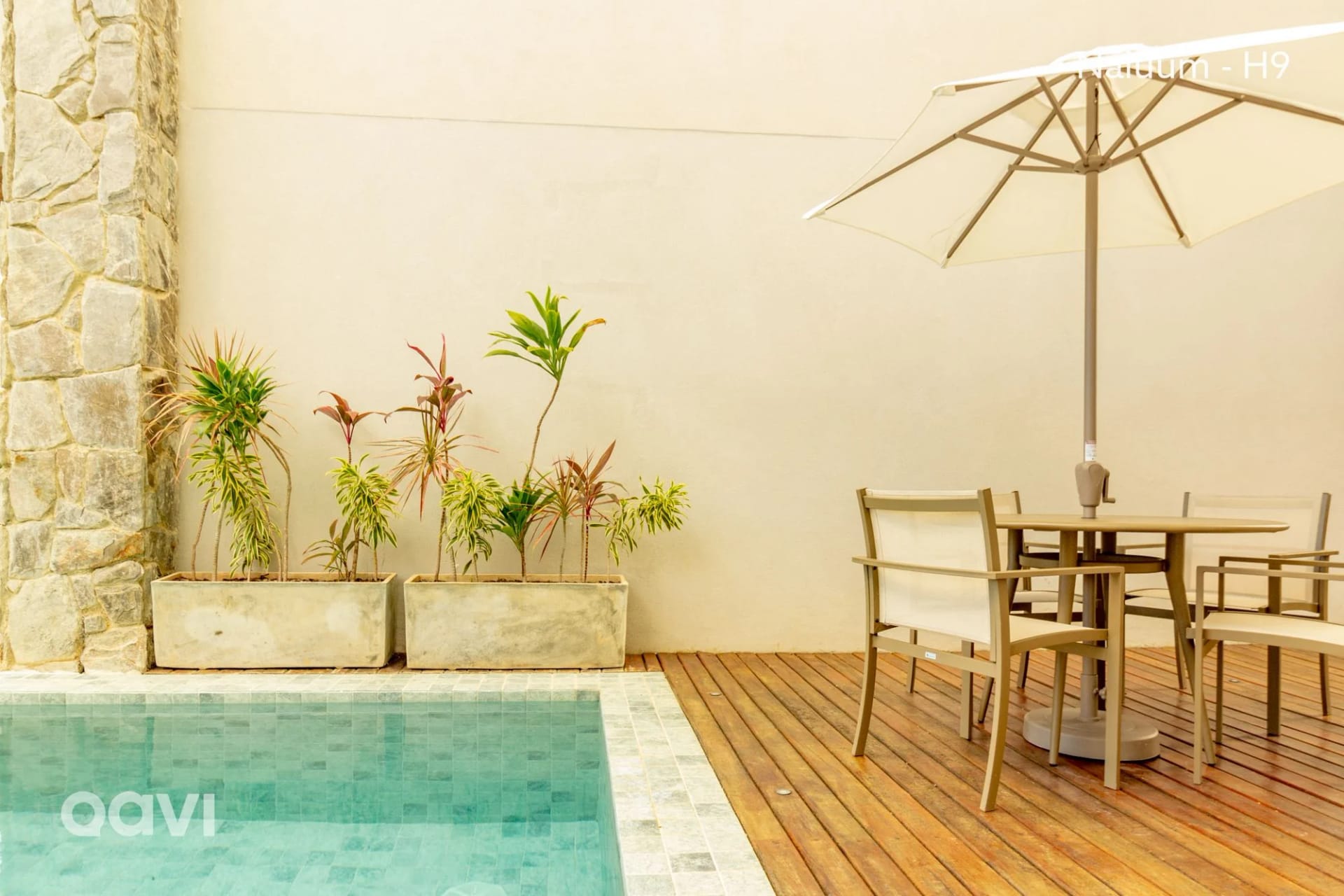 Swimming pool — Casa Anamá em condomínio Naluum by Qavi