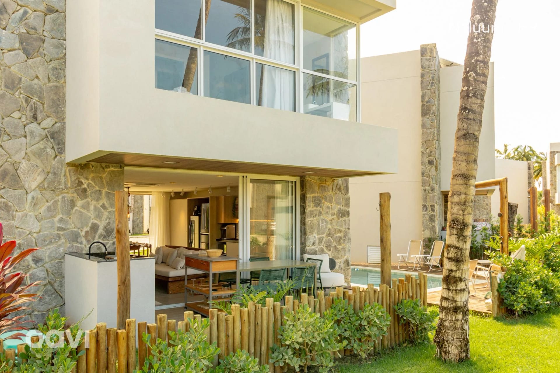 Balcony / Terrace — Casa Anamá em condomínio Naluum by Qavi