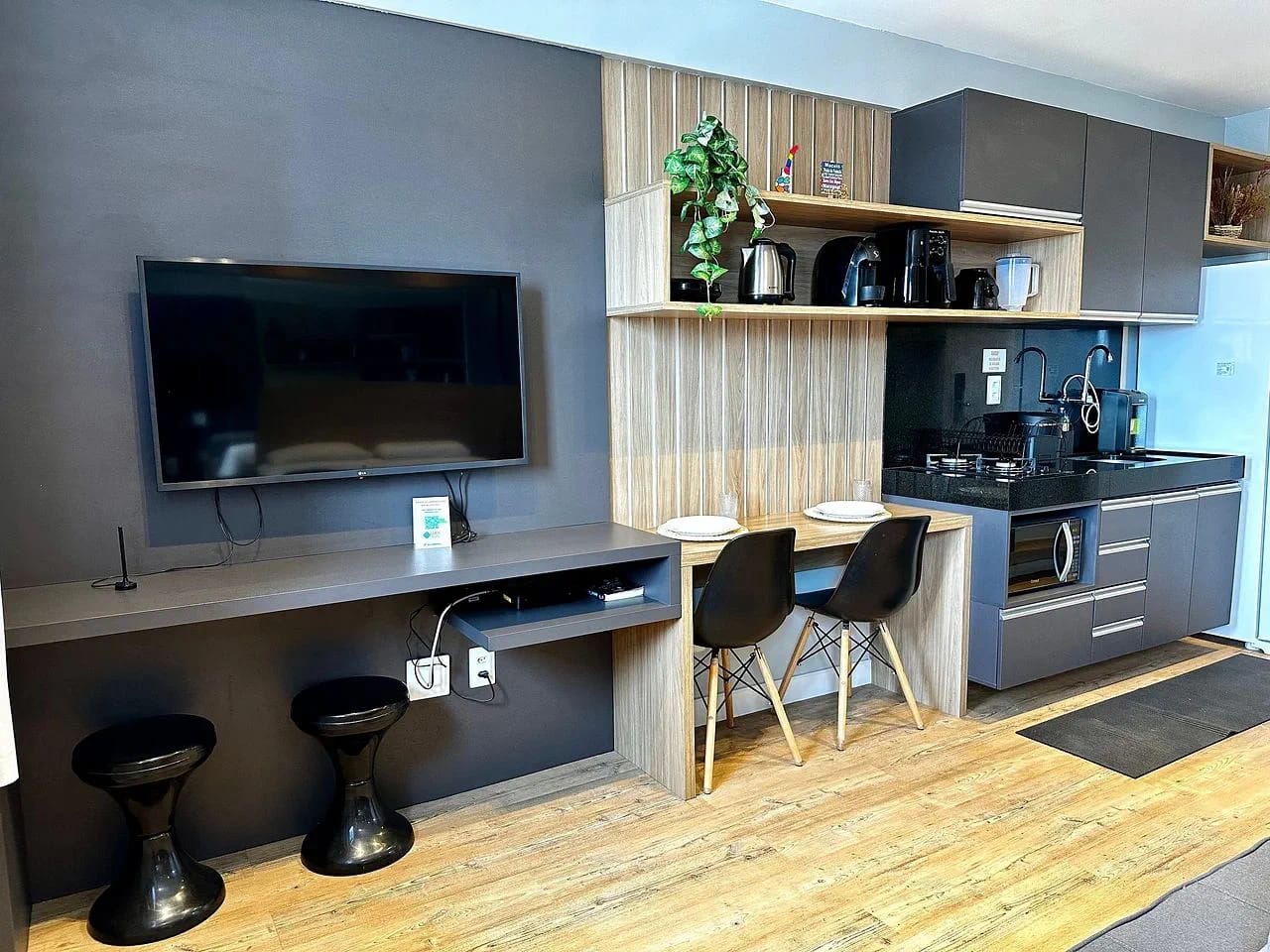 Bedroom — Studio no Edifício Time em Maceió by Qavi