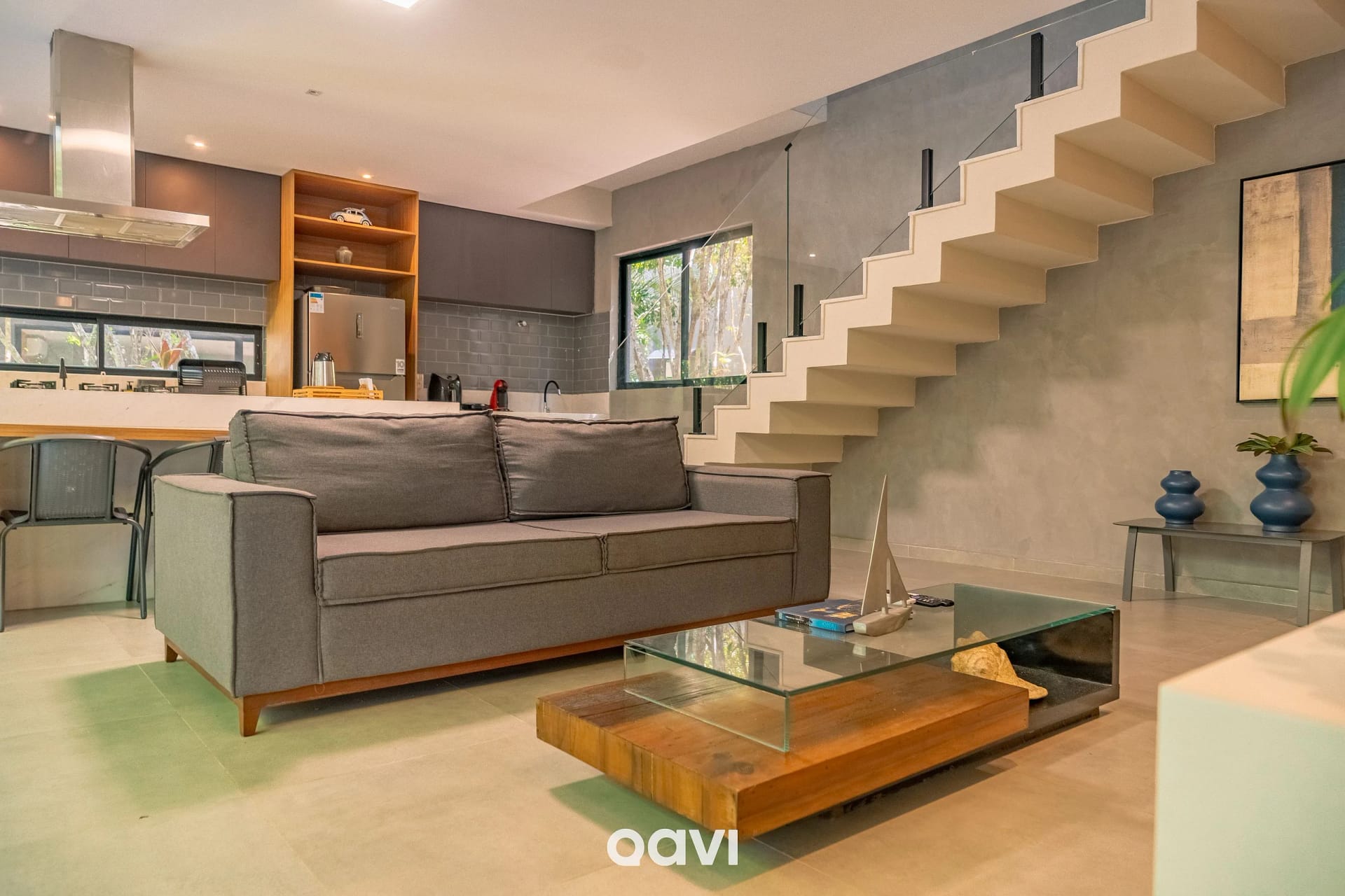 Living Room — Casa com Piscina Privativa no Condomínio Maxlife10 - By Qavi
