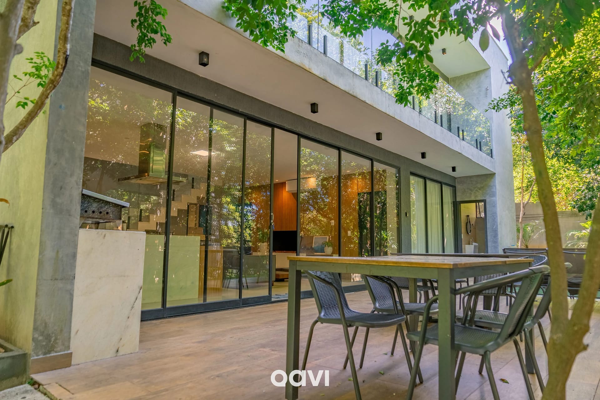 Seating area — Casa com Piscina Privativa no Condomínio Maxlife10 - By Qavi