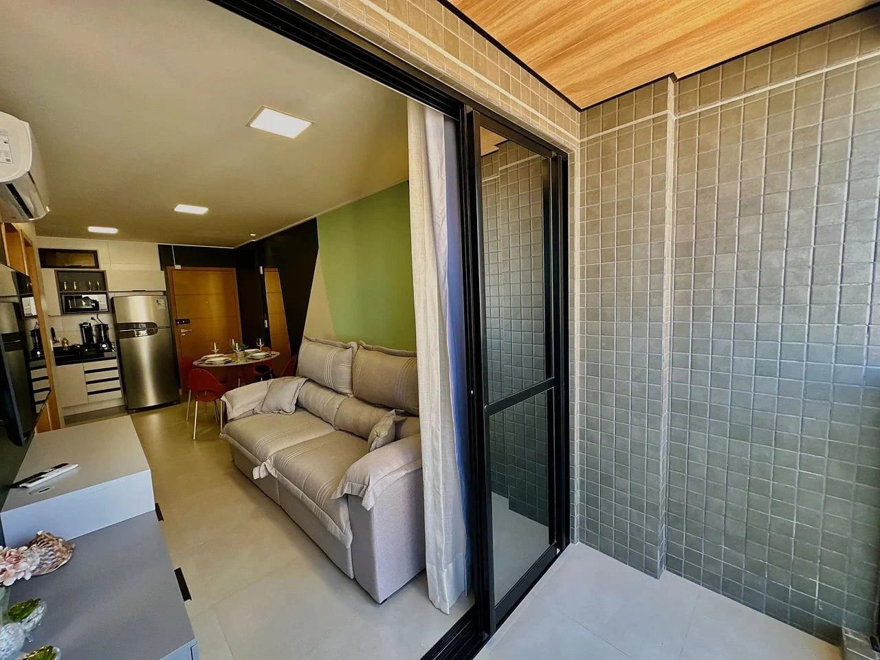 Balcony / Terrace — Apartamento Studio Design Maceió by Qavi