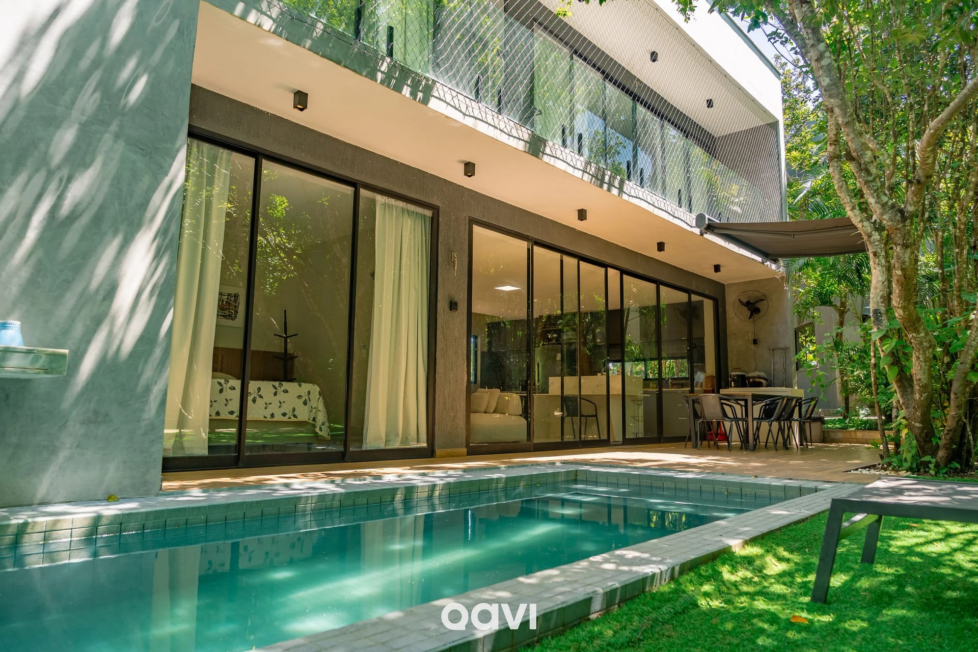Piscina — Casa luxuosa em condomínio Maxlife09 - By Qavi