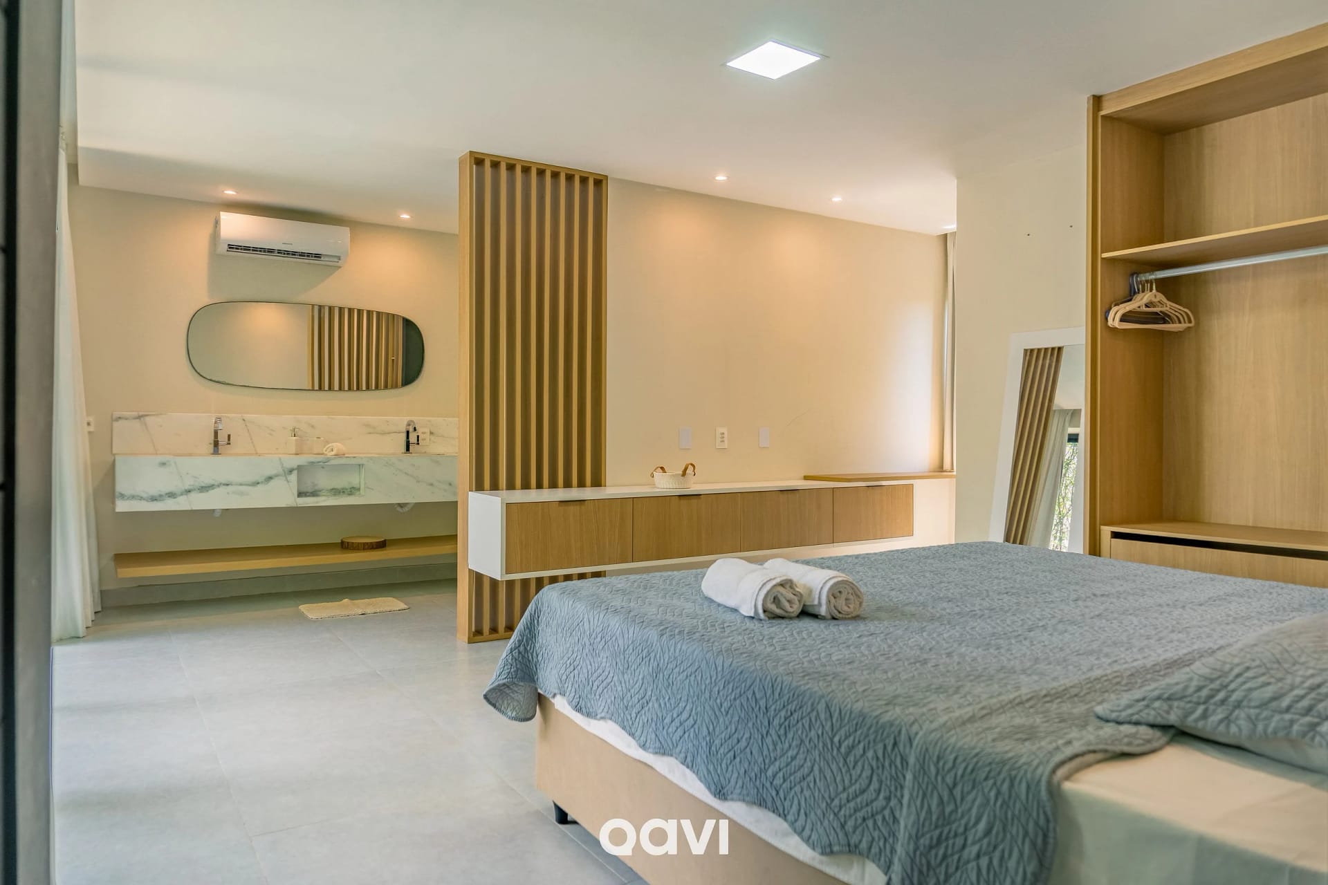 Bedroom — Casa com Piscina Privativa em condomínio Maxlife11 - By Qavi