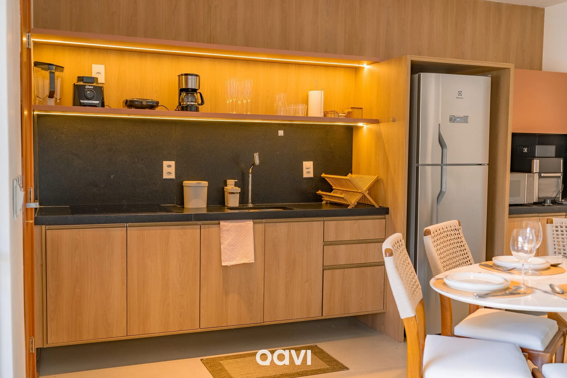 Cocina o kitnet — Apartamento na Praia de Tatuamunha by Qavi