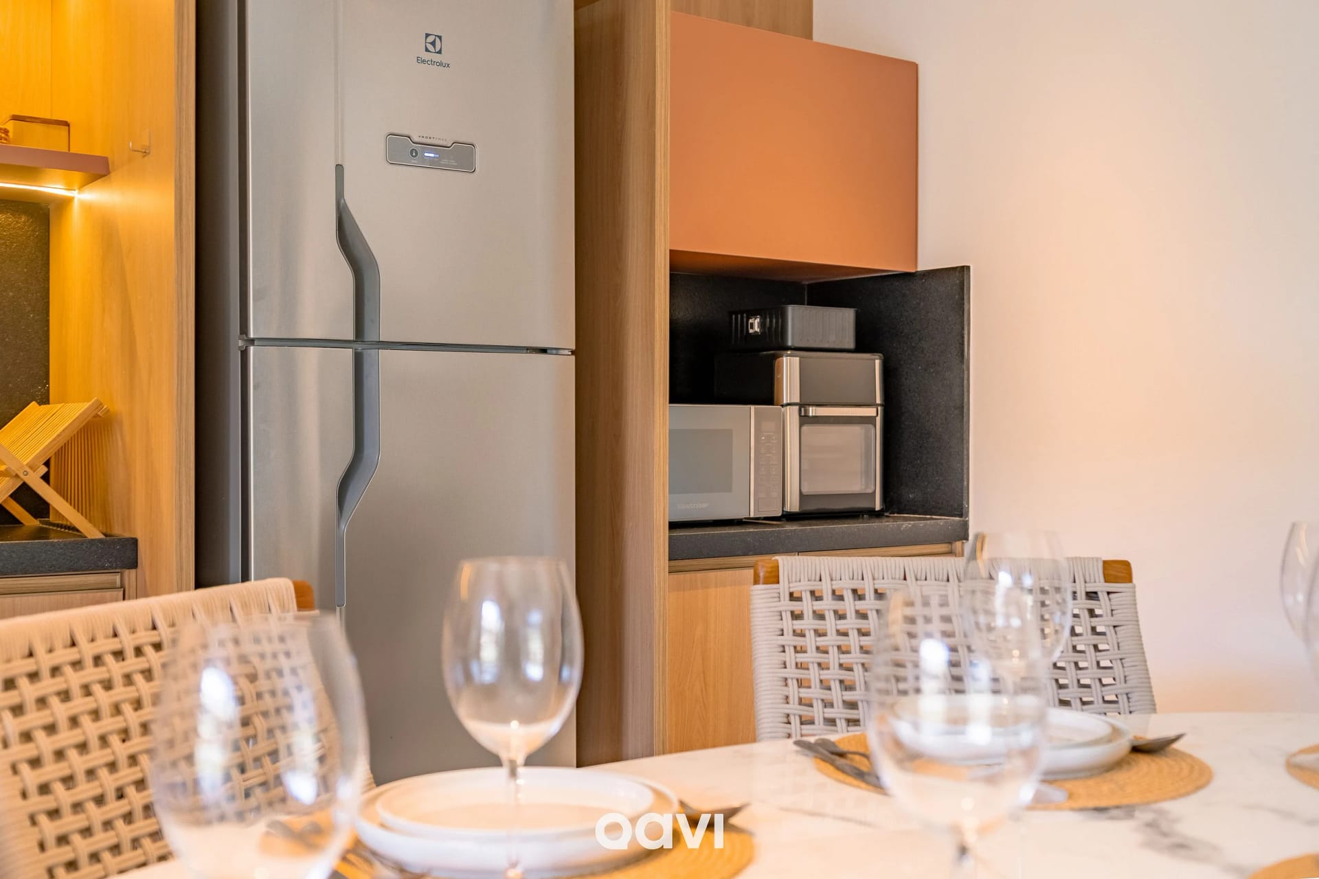 Comedor — Apartamento na Praia de Tatuamunha by Qavi