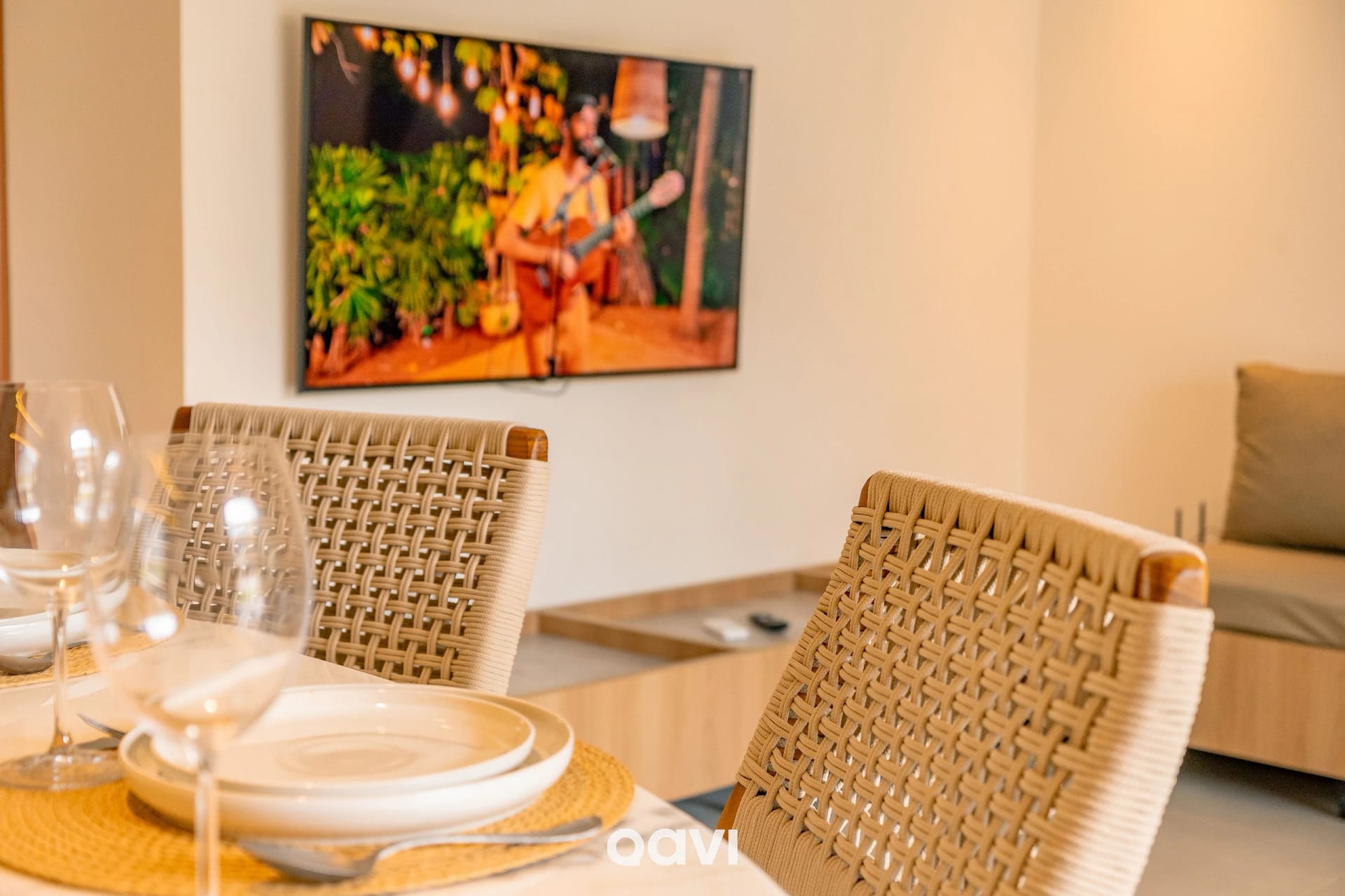 Comedor — Apartamento na Praia de Tatuamunha by Qavi