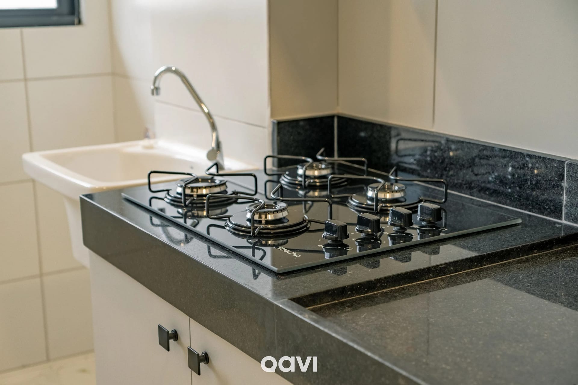 Cozinha ou kitnet — Apartamento com Varanda Mindset Manaíra by Qavi