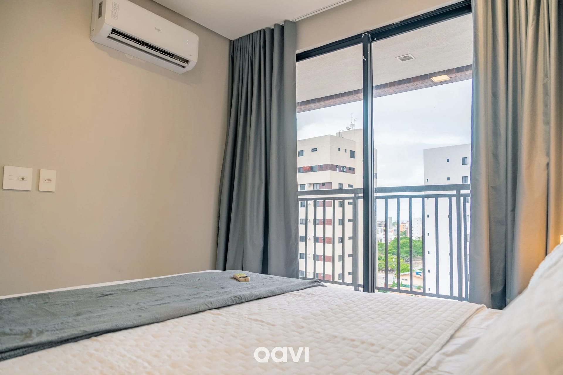 Quarto — Apartamento com Varanda Mindset Manaíra by Qavi