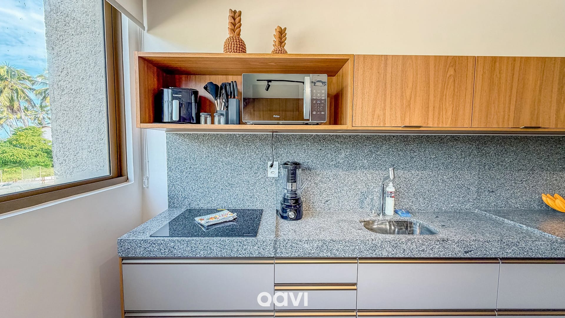 Cocina o kitnet — Apartamento Rooftop Villa Naluri Japaratinga