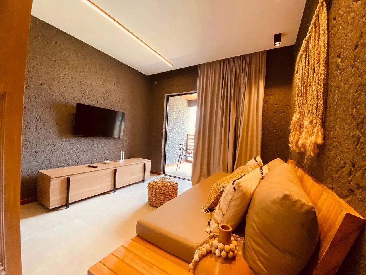Sala de Estar — Studio Varanda Manatee em Milagres by Qavi