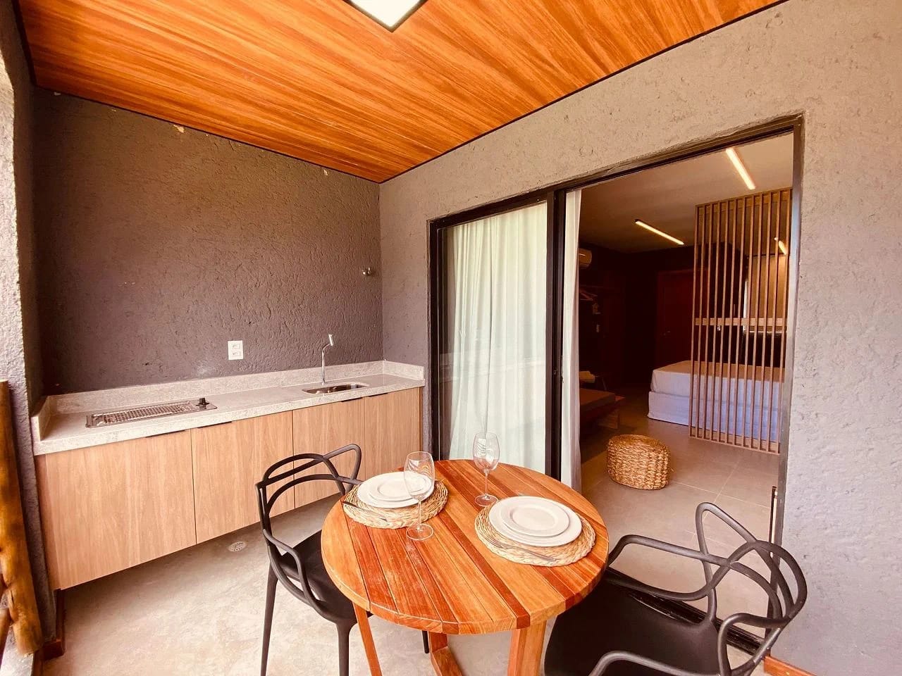 Fachada / Terraza — Studio Varanda Manatee em Milagres by Qavi