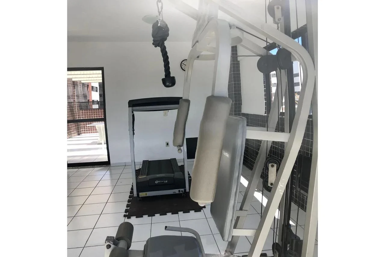 Fitness centre/facilities — Edifício Tabriz - Apto 204