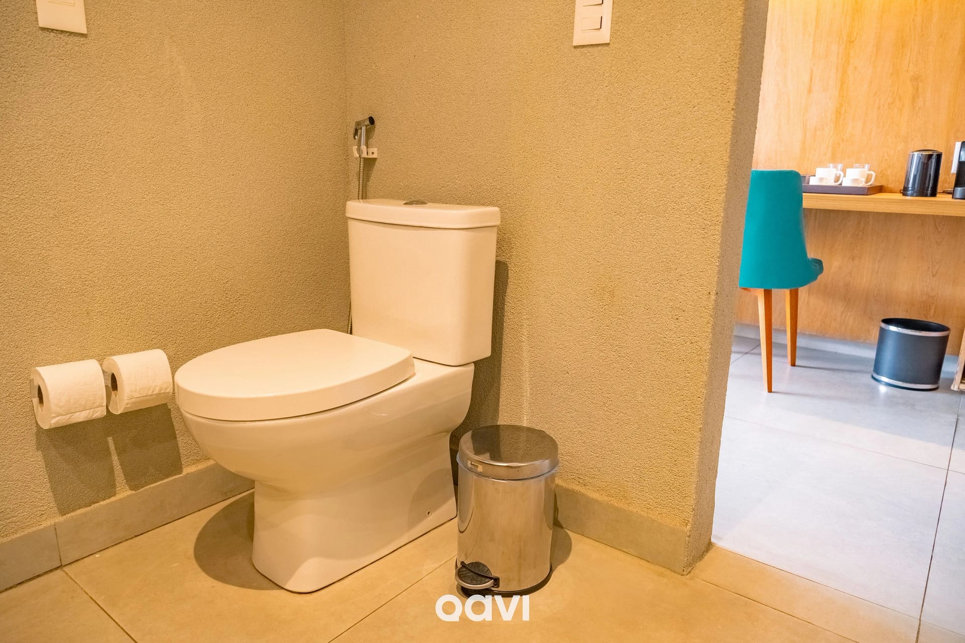 Quarto Deck Molhado Frente Piscina