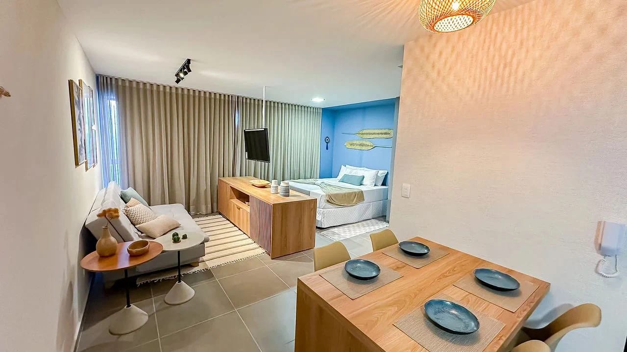 Bedroom — Loft Studio Maceió com Vista Mar by Qavi